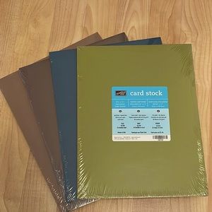 NWT Stampin’ Up! card stock 4 unopened pkgs